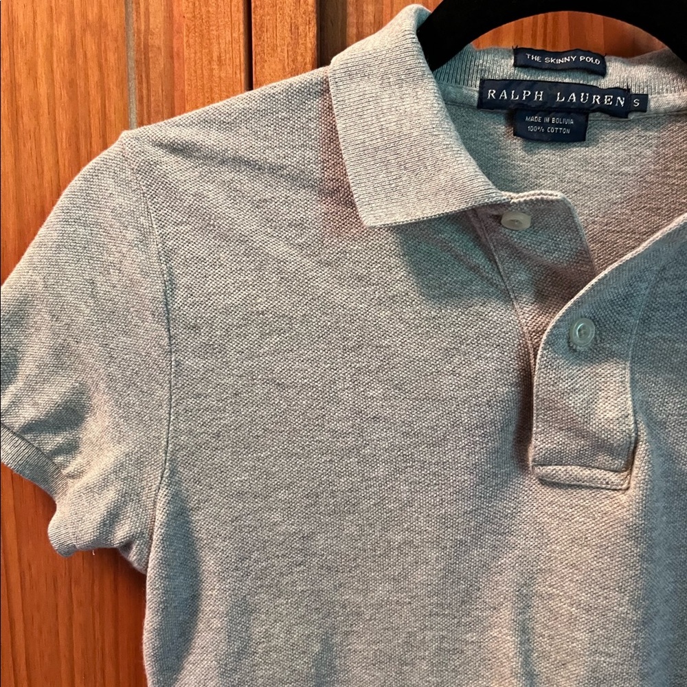 Ralph Lauren girls gray Polo - Picture 5 of 9